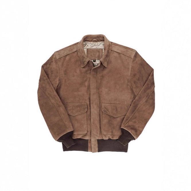 Herren Wildlederjacke im Biker-Stil Echoarchiv