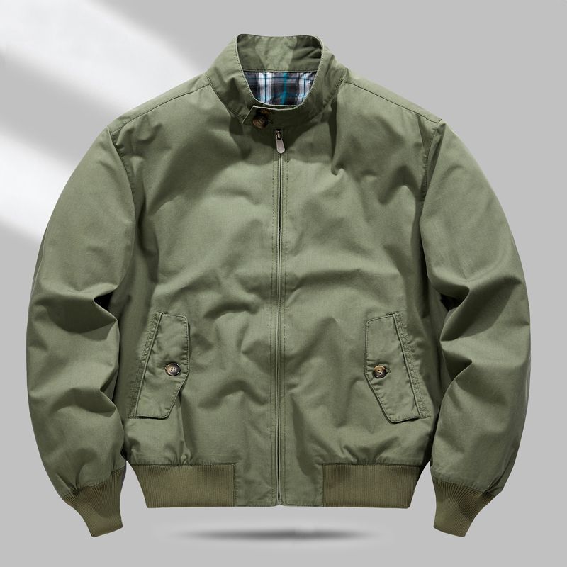 Herren Leichte Übergangsjacke mit Karo-Innenfutter Echo Archiv