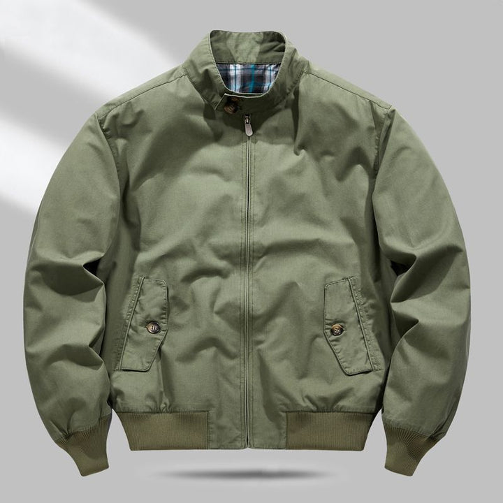 Herren Leichte Übergangsjacke mit Karo-Innenfutter Echo Archiv