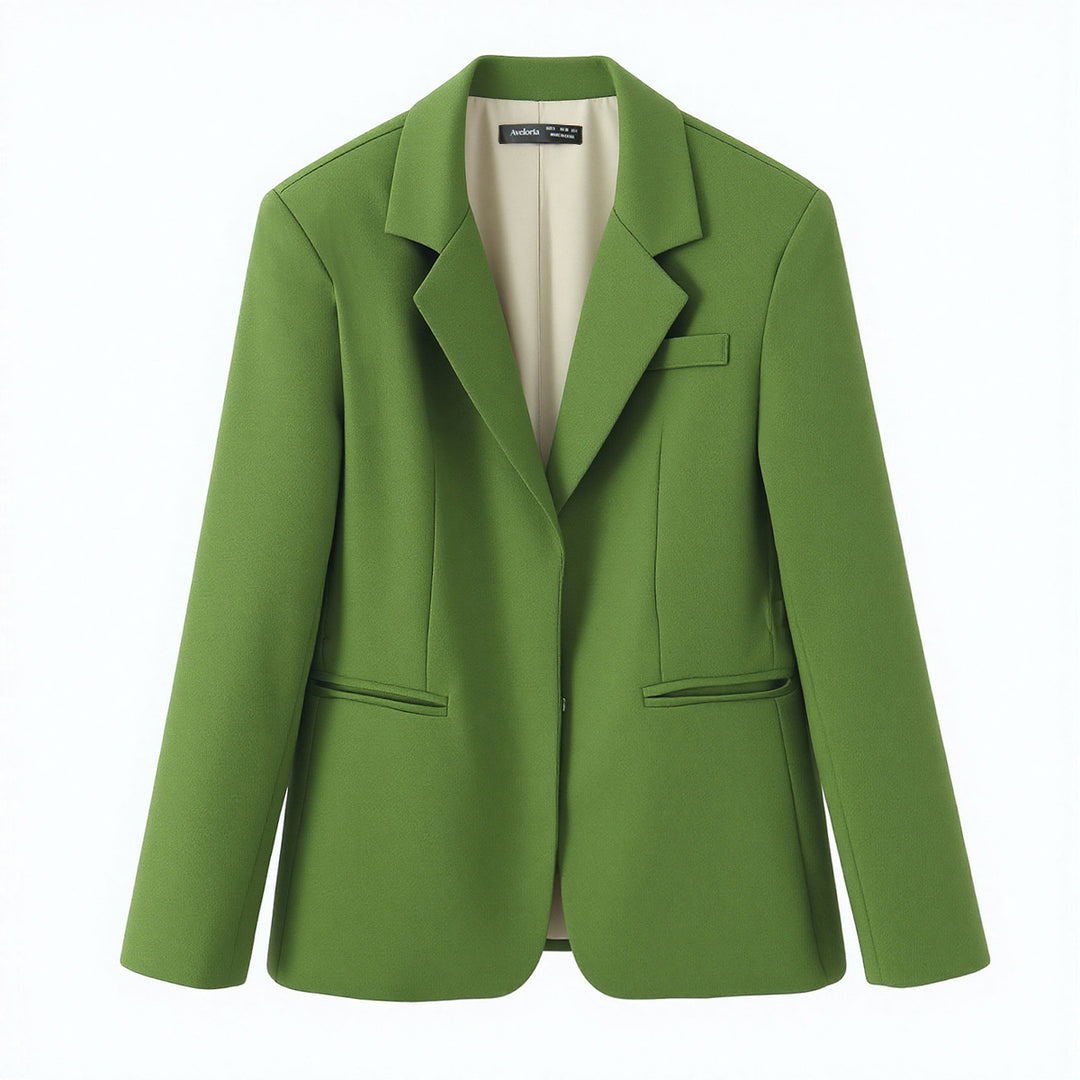 Damen Zweiteiliges tailliertes Blazer‑Set mit figurformendem Sakko und hochtaillierter Weitbein‑Hose Echo Archiv