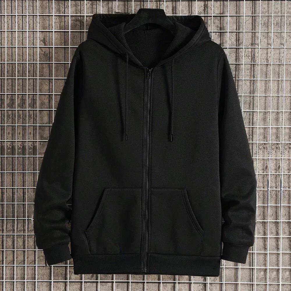 Unisex Zip-Hoodie mit verdecktem Reißverschluss, minimalistischer Silhouette und angerautem Innenfutter Echo Archiv