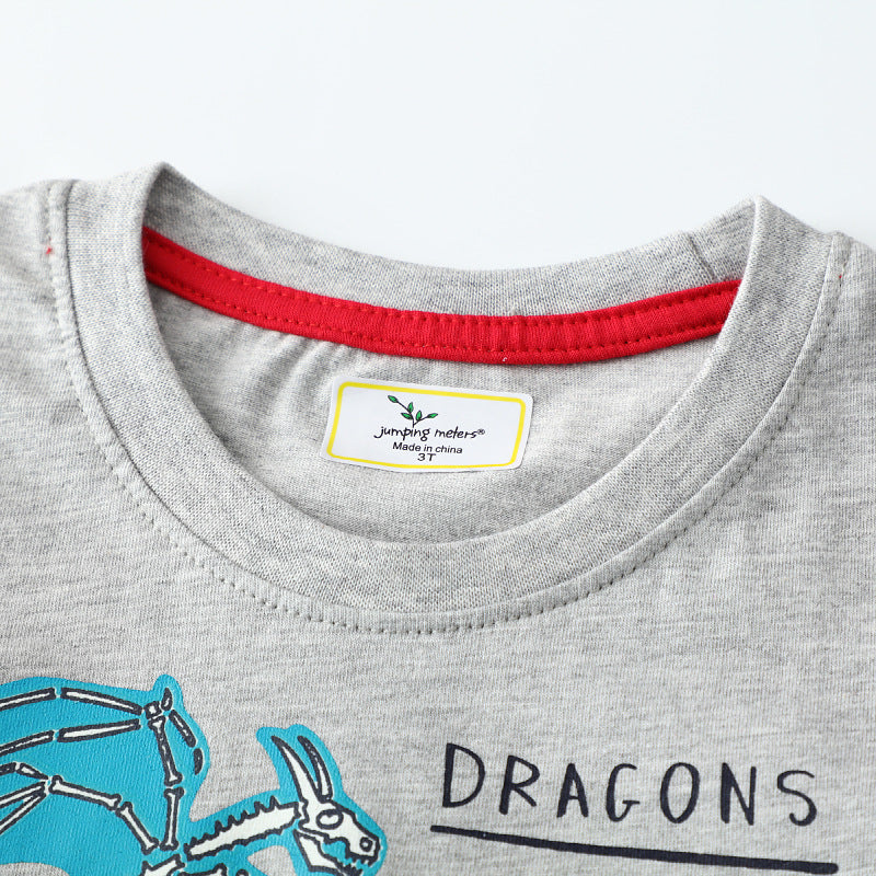 Jungen T-Shirt mit lebhaftem Drachenmotiv Echo Archiv