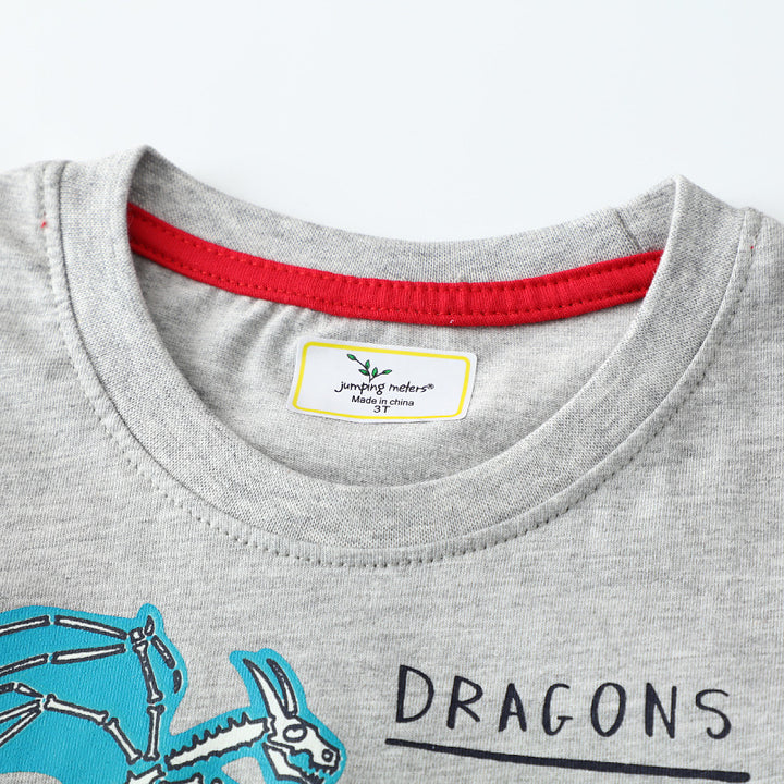 Jungen T-Shirt mit lebhaftem Drachenmotiv Echo Archiv