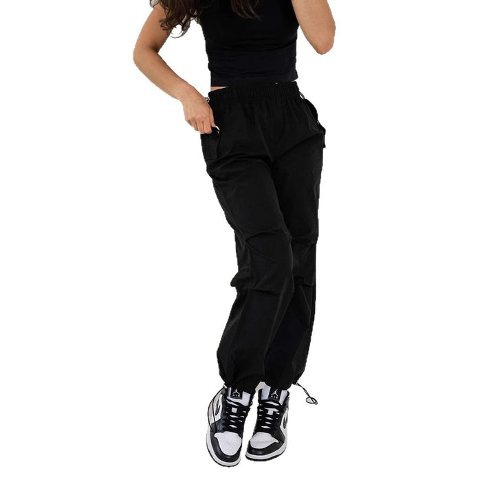 Damen Cargo-Jogginghose mit elastischem Bund und Kordelzug – Avérine