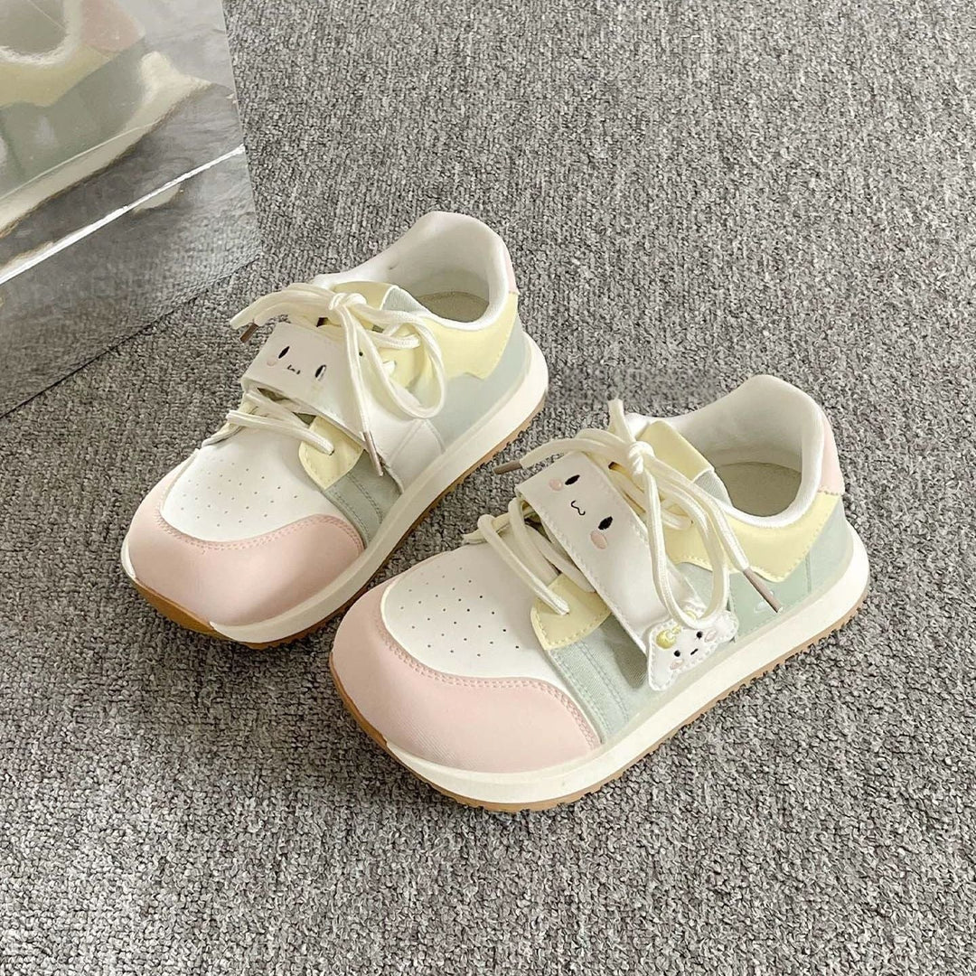 Damen Kindersneaker mit niedlichem Tierdesign und praktischem Klettverschluss Echo Archiv