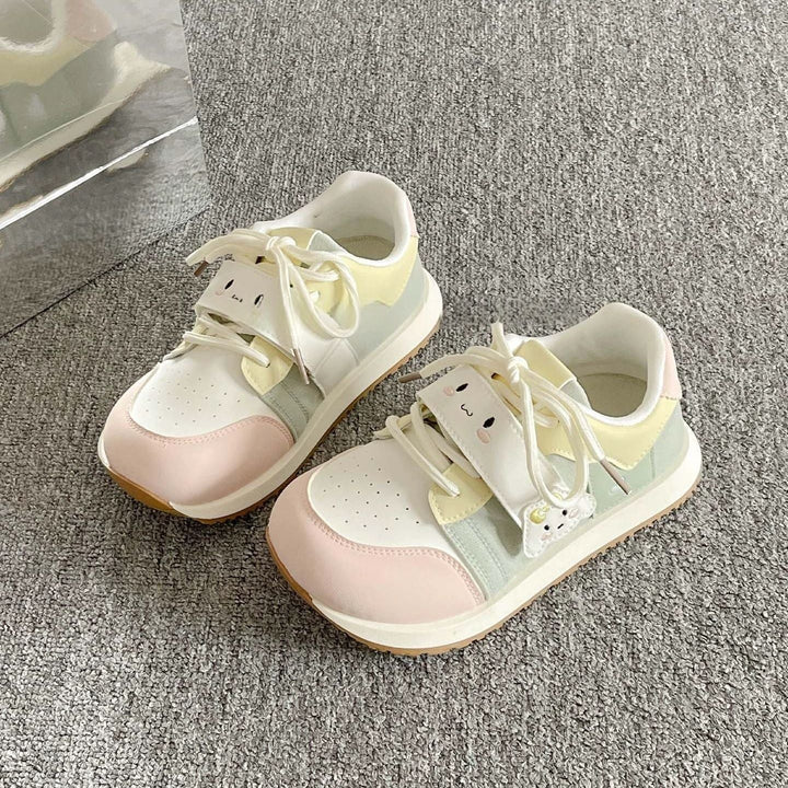 Damen Kindersneaker mit niedlichem Tierdesign und praktischem Klettverschluss Echo Archiv