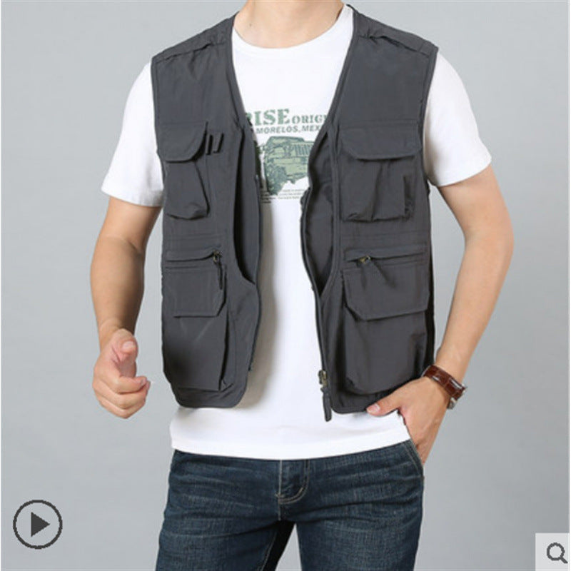 Herren Multifunktionale Outdoor-Weste Echo Archiv 1787796997