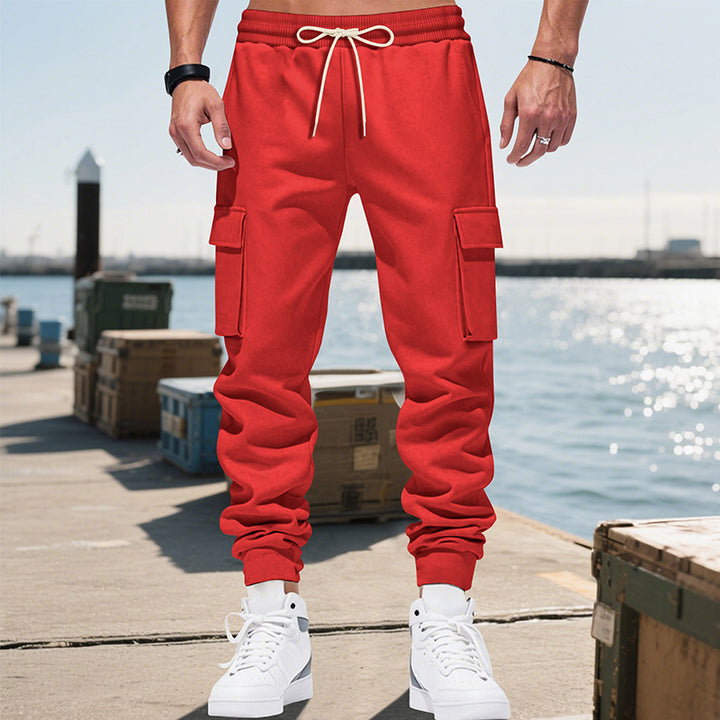 Herren Cargo-Jogginghose mit elastischem Bund und praktischen Seitentaschen Echoarchiv 1760051045