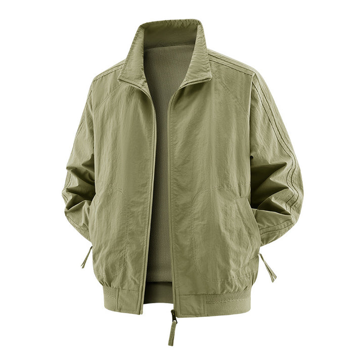Herren Leichte und funktionale Bomberjacke Echo Archiv