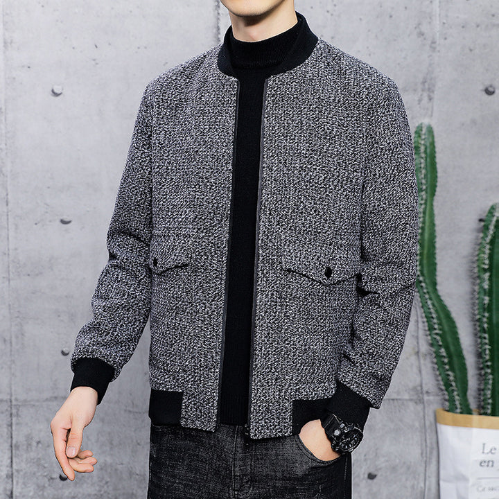 Herren Modische Harringtonjacke Echo Archiv