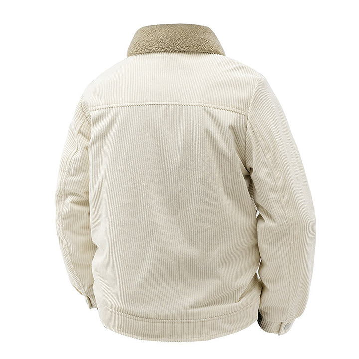 Herren Baumwolljacke mit Teddyfellfutter Echo Archiv