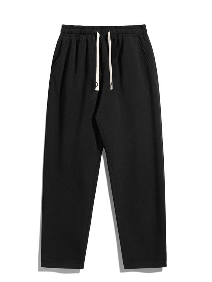 Damen Taillierte Fleece-Jogginghose mit hohem Komfortbund, Kordelzug & Seitentaschen Echo Archiv
