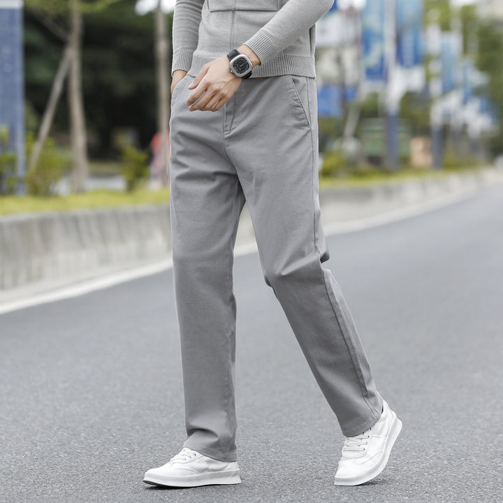 Herren legere Freizeithose mit elastischem Bund und praktischen Taschen Echoarchiv