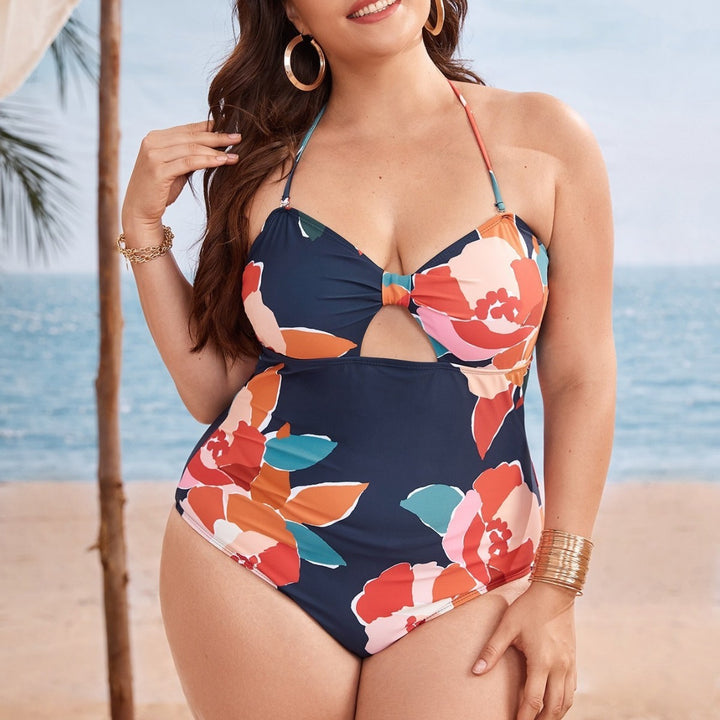 Damen florale Badeanzug Echo Archiv