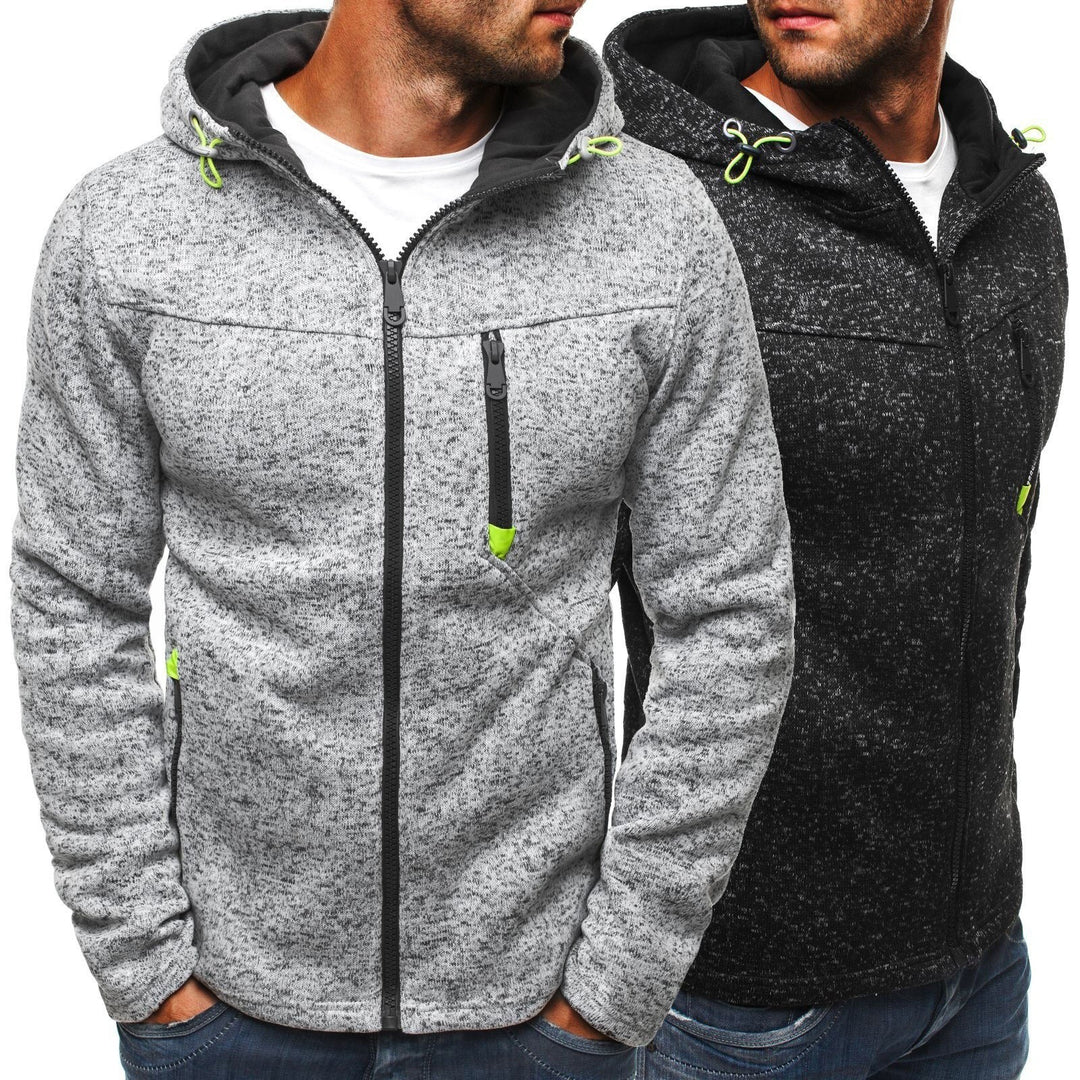 Herren sportliche Kapuzenjacke mit atmungsaktiver Technologie Echoarchiv