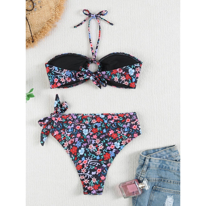 Damen Bandeau-Bikini mit verstellbaren Trägern und hochwertigem Twist-Design Echo Archiv