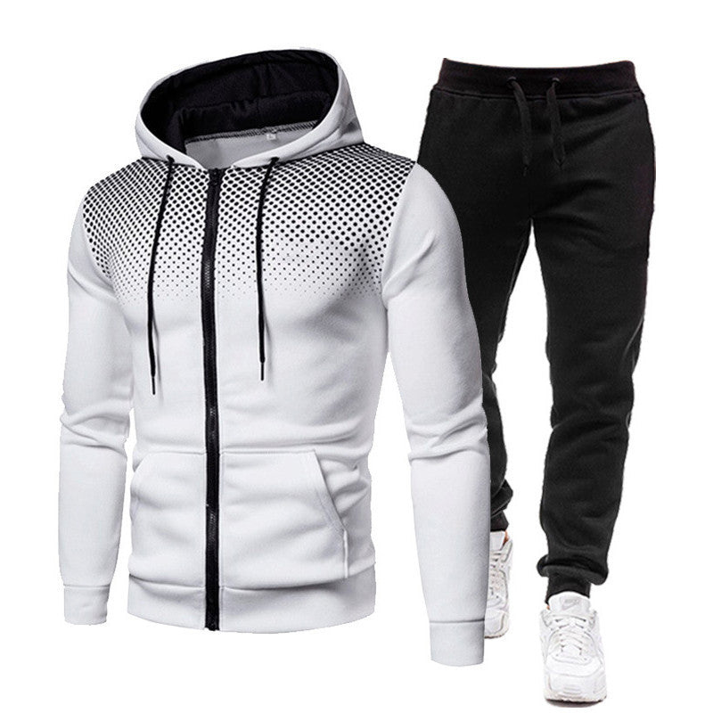 Herren sportliches Outfit mit Kapuze Echoarchiv