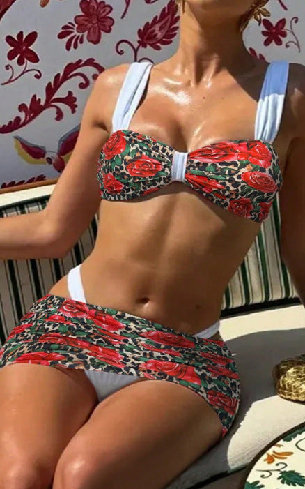 Damen Bikini-Set mit floralem Design Echo Archiv
