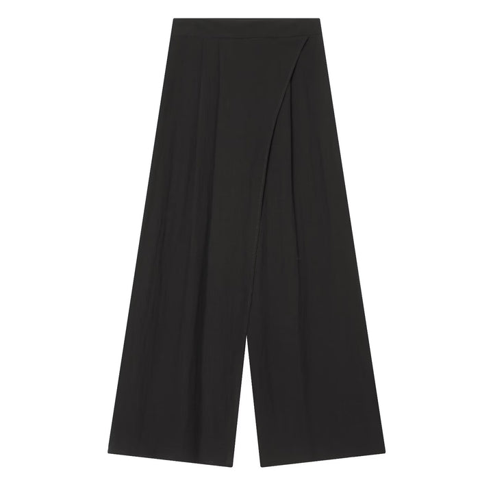 Damen Weite High-Waist Culotte mit Wickeloptik und ausgestelltem Bein Echo Archiv