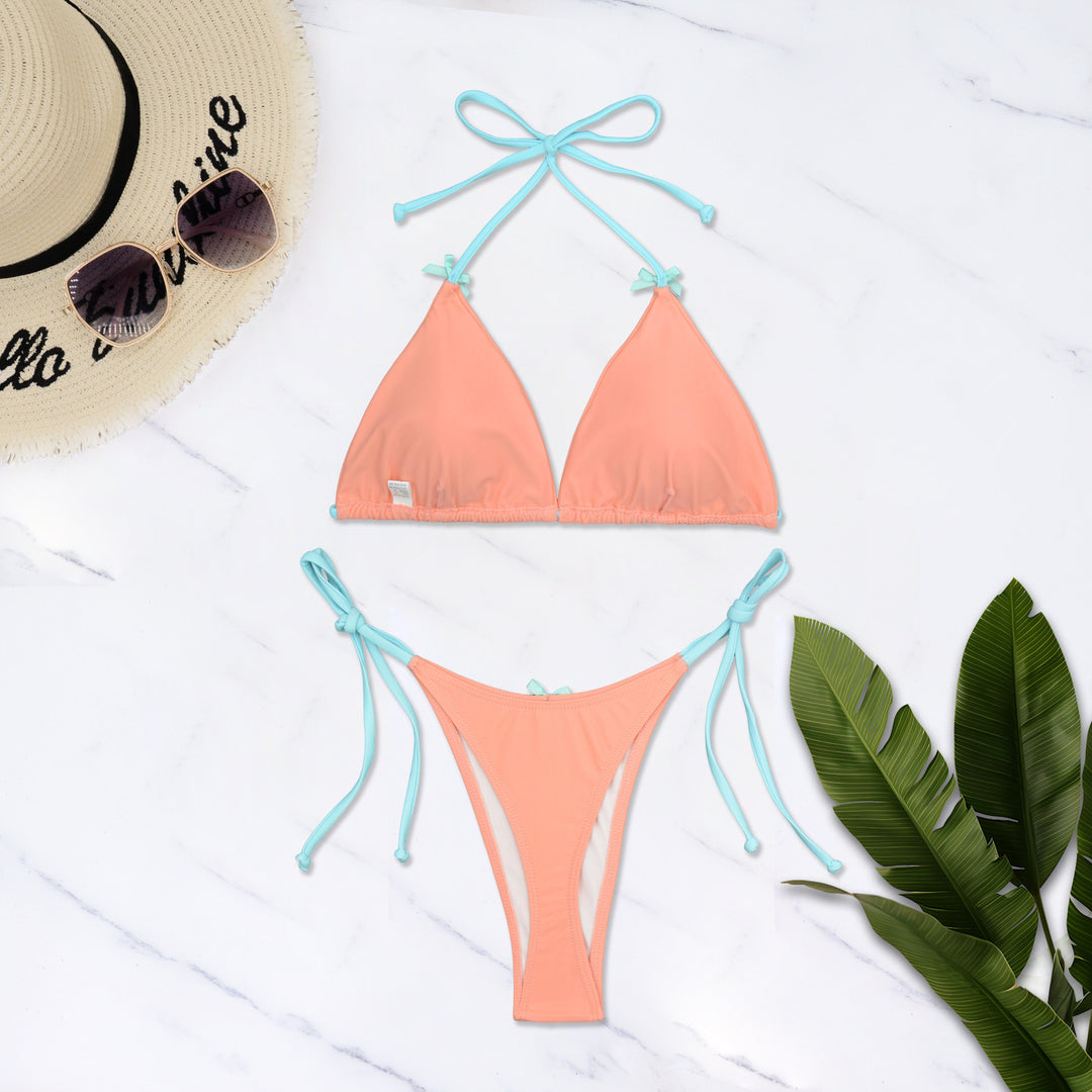 Damen Triangel-Bikini mit individuell anpassbaren Trägersystem und elegantem Design Echo Archiv