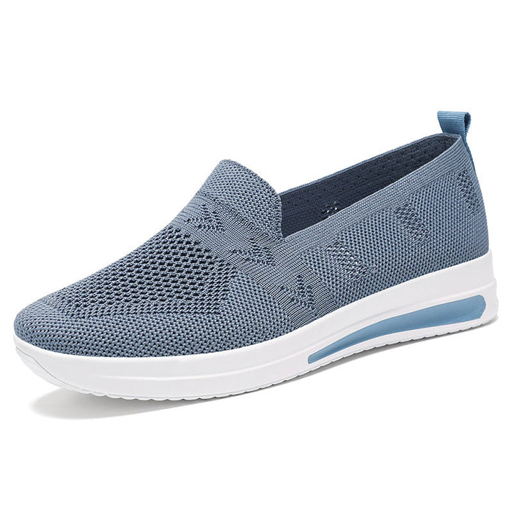 Damen Atmungsaktive Slip-On Sneakers mit flexiblem Obermaterial und komfortablem Fußbett Echo Archiv