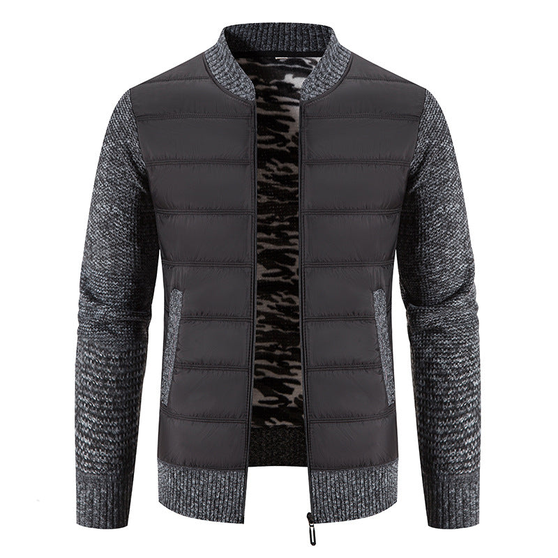 Herren lässige Übergangsjacke mit modernem Design und funktionalen Details Echoarchiv