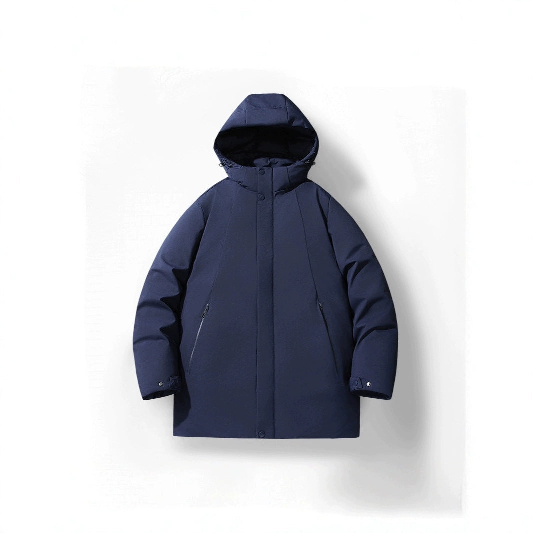 Herren isolierte Funktionsjacke mit kapuze und wasserabweisenden Eigenschaften Echoarchiv