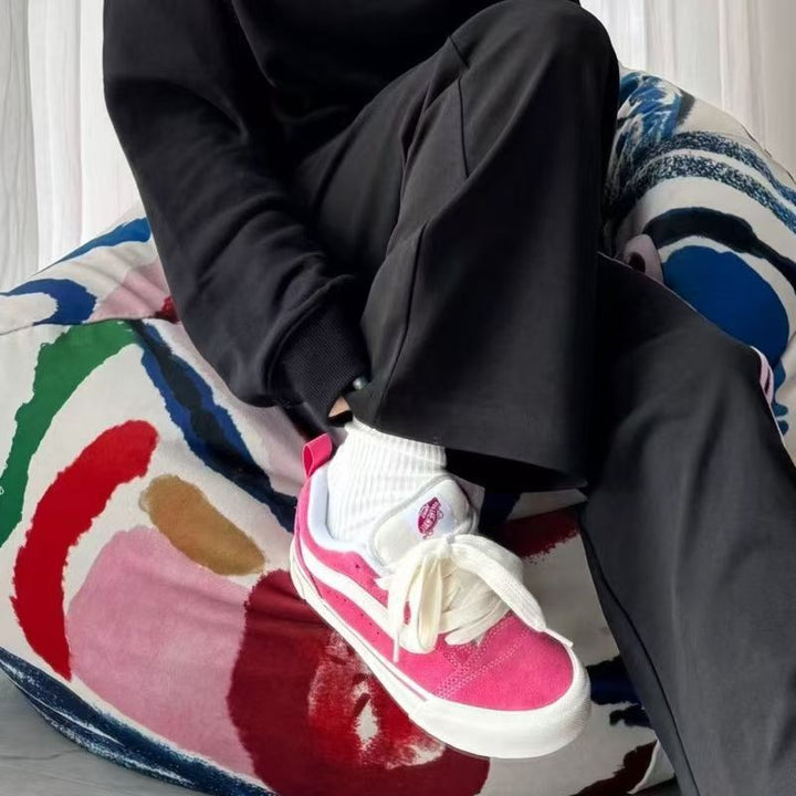Damen Sneakers im Vintage-Stil mit farbigen Suede-Details Echo Archiv