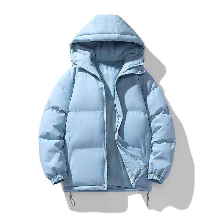 Unisex Gepolsterte Kapuzensteppjacke mit Thermoisolierung und verstellbarem Saum Echo Archiv