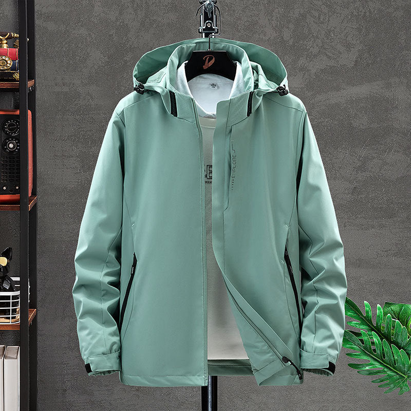 Herren Funktionsjacke mit verstellbarer Kapuze Echo Archiv