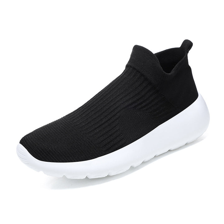Unisex Elastischer Strick-Slipper mit nahtlosem Schaft und ergonomischer Leichtsohle Echoarchiv