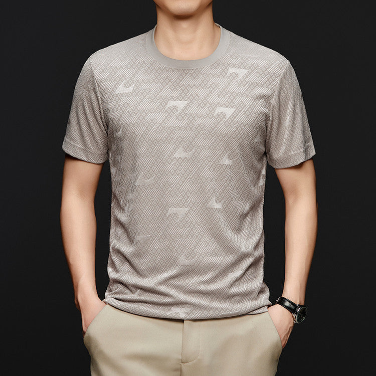 Herren atmungsaktives Sport-T-Shirt mit modernem Design Echoarchiv