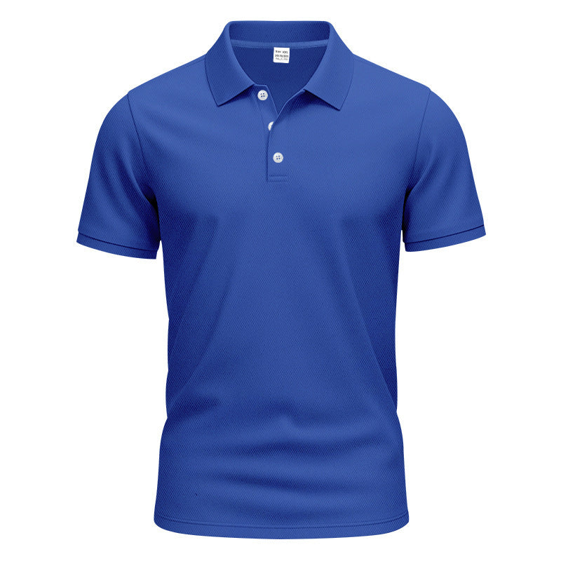 Herren nan Polokragen-Shirt mit schlanker Passform, atmungsaktiver Meshstruktur und flacher Zwei-Knopfleiste Echo Archiv