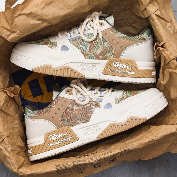 Damen Sportliche Modesneaker mit innovativem Oberflächenmaterial Echo Archiv