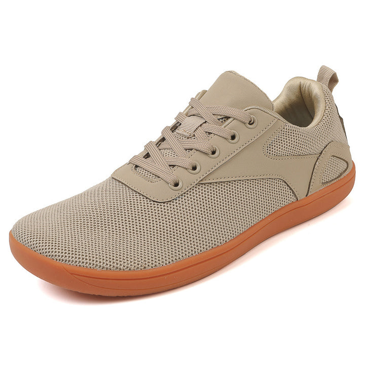 Unisex atmungsaktive Strick-Freizeit-Sneaker mit gepolstertem Fersenkragen und flexibler EVA-Laufsohle – Norré