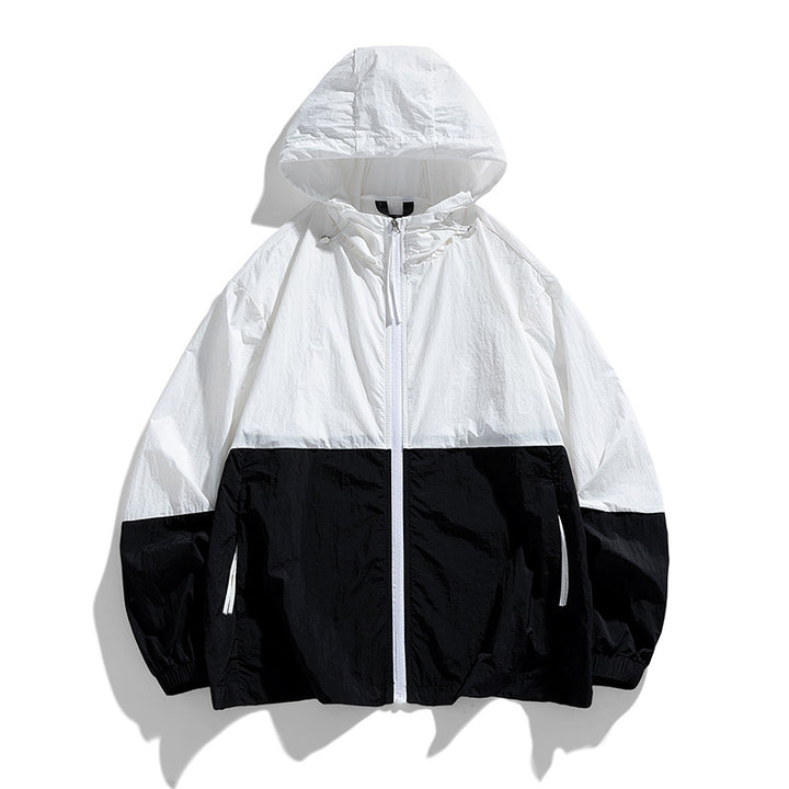 Herren Sportliche Windbreaker-Jacke Echoarchiv