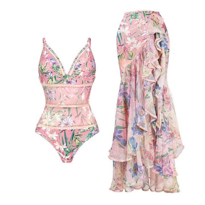 Damen Bikiniset mit langen Ärmeln Echo Archiv
