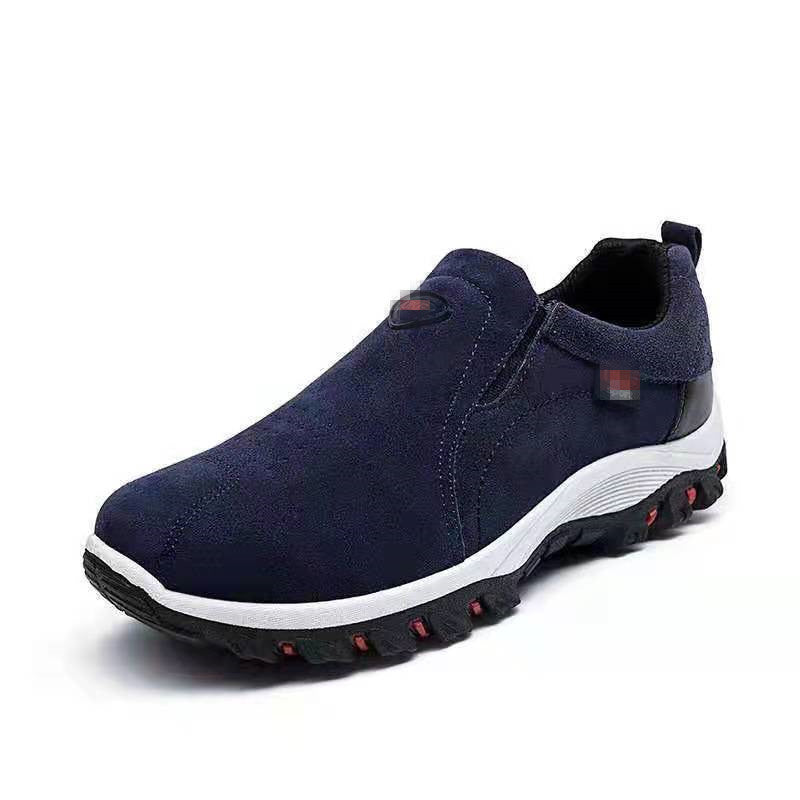 Damen Slip-On Sneaker aus Veloursimitat mit elastischen Seiteneinsätzen und profilierter Gummilaufsohle Echo Archiv