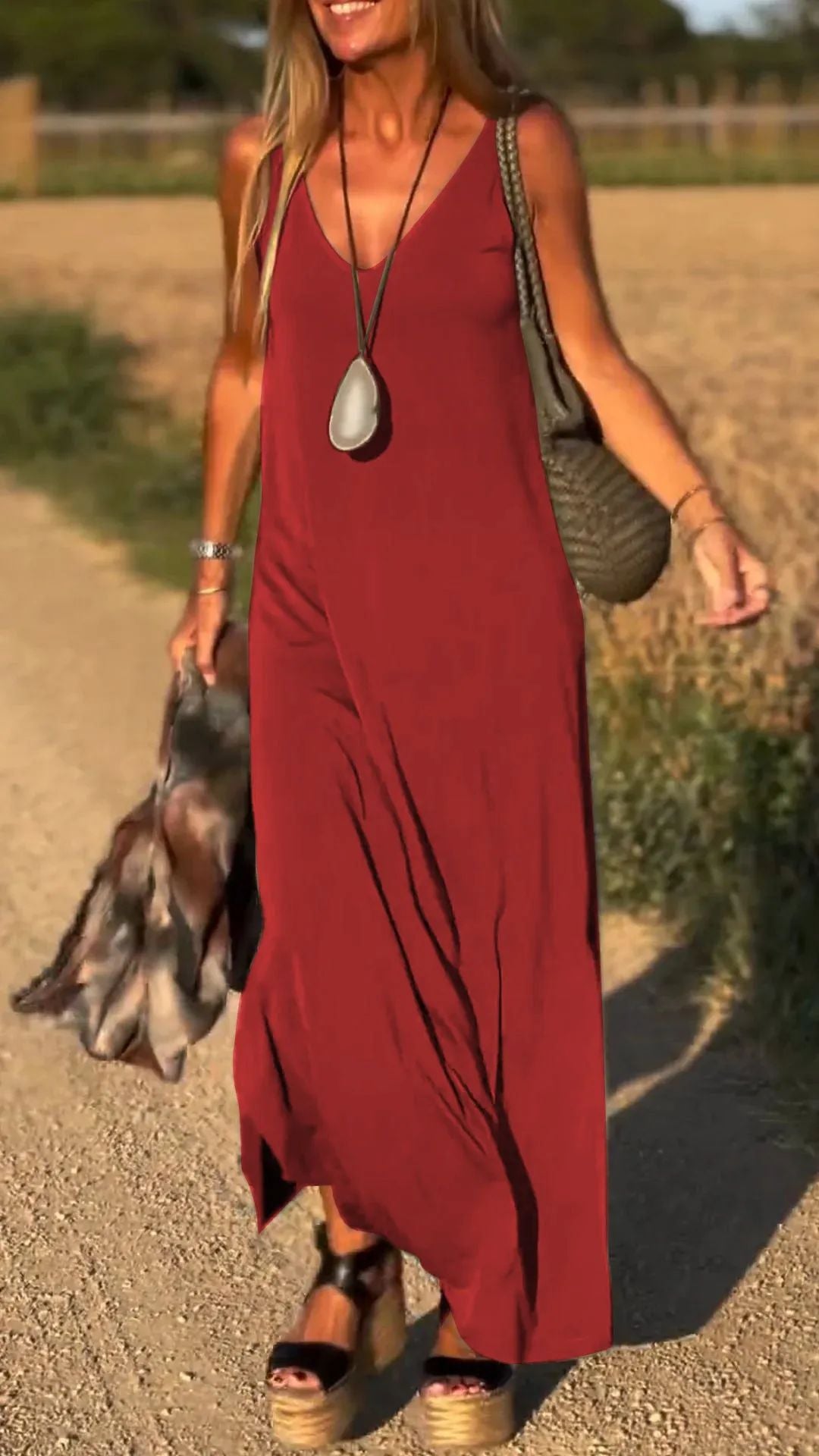 Luftiges Maxikleid für Damen Echo Archiv