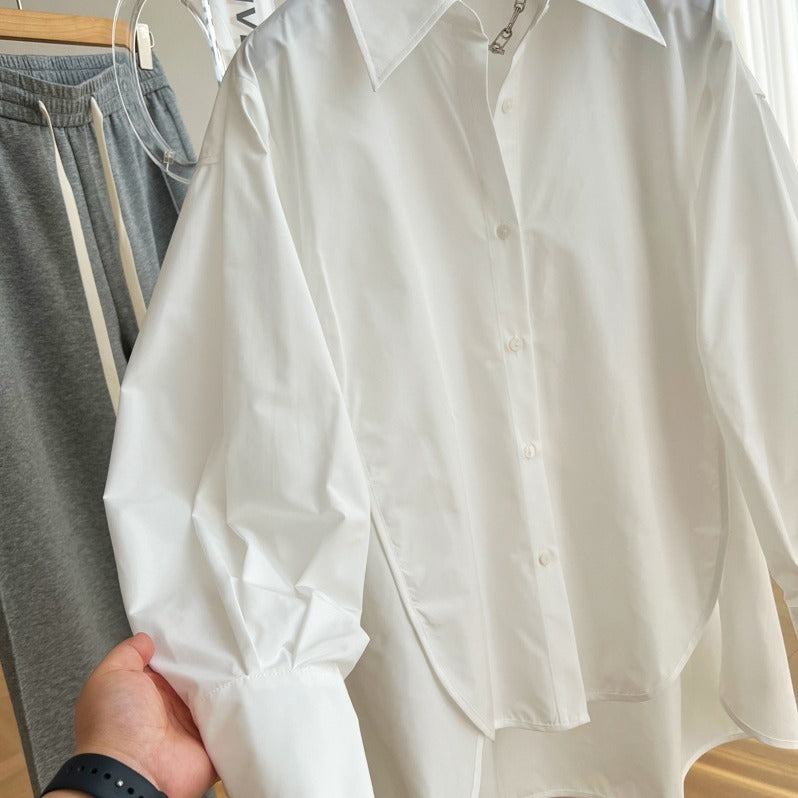 Damen Elegante und luftige Hemdbluse Echoarchiv
