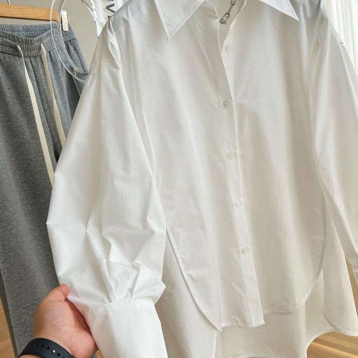 Damen Elegante und luftige Hemdbluse Echoarchiv