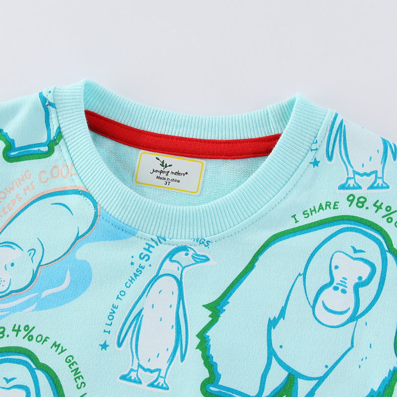 Jungen Sweatshirt mit tierischem Motiv Echo Archiv