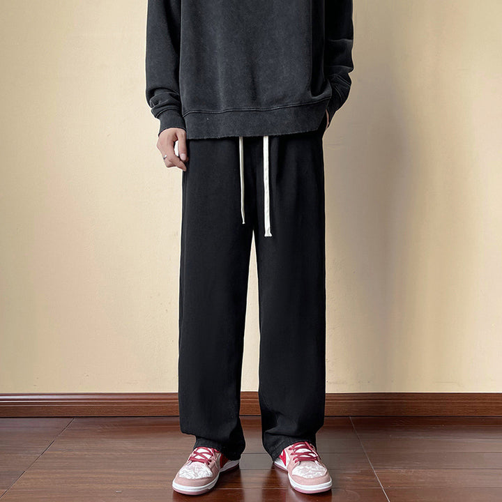 Herren locker sitzende Jeanshose im Oversize-Baggy-Stil mit Tunnelzug Echo Archiv