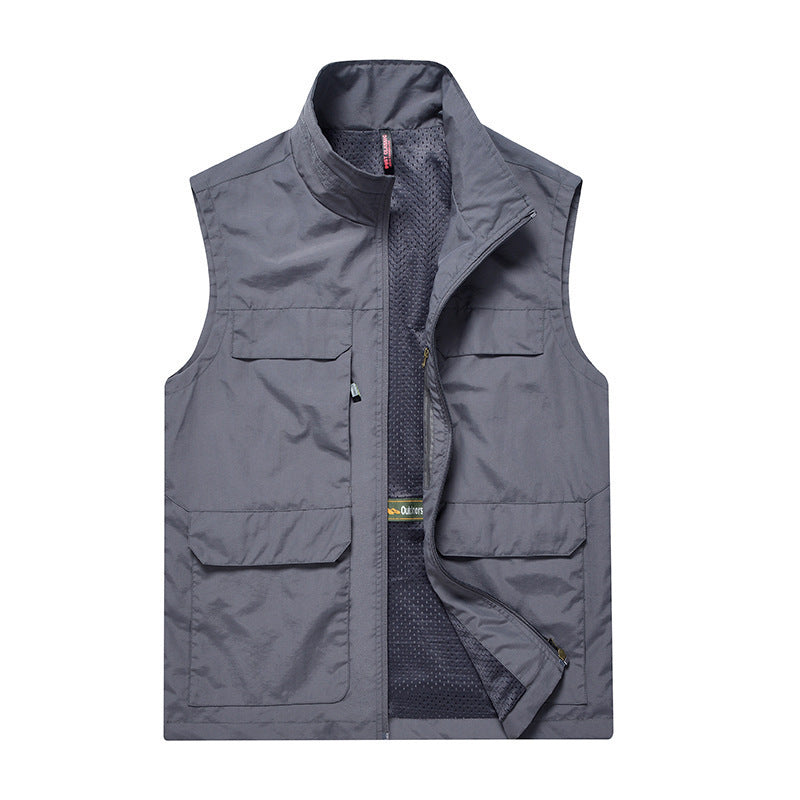 Herren Multifunktionale Outdoor-Weste Echo Archiv 1788321614