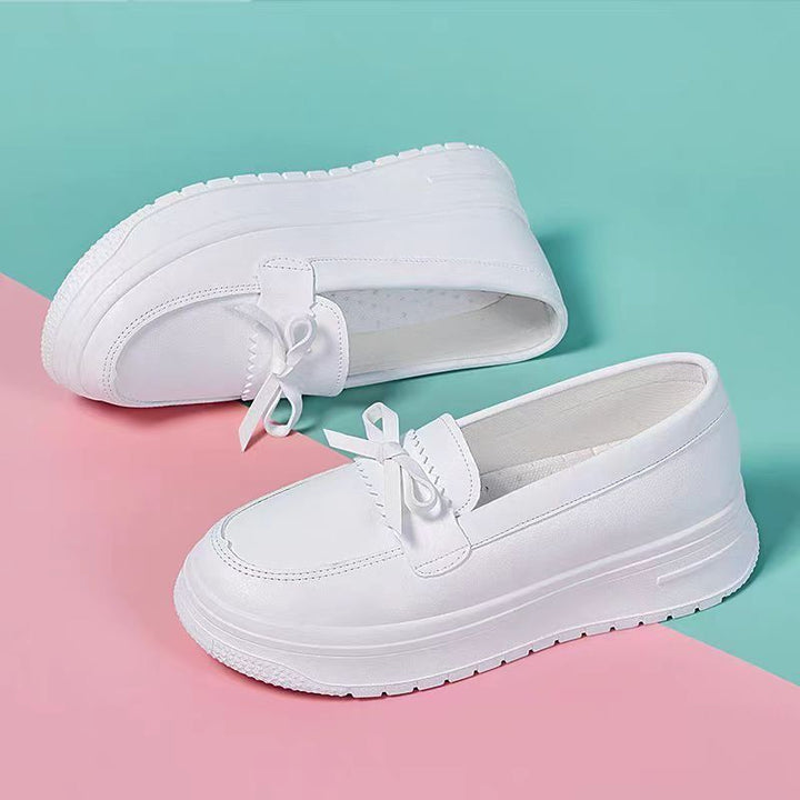 Damen Komfortable Slip-On Sneakers mit eleganter Schleife Echo Archiv
