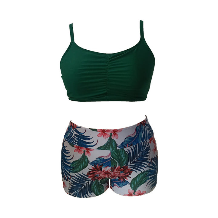 Damen Bikiniset mit floralem Design und verstellbaren Trägern Echo Archiv