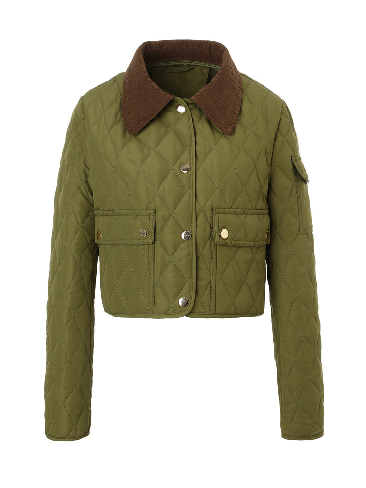 Damen Modische Kurzjacke mit Steppdesign Echo Archiv