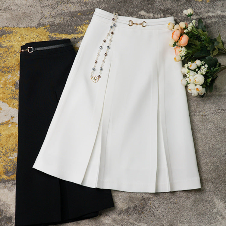 Damen Eleganter Faltenrock Echoarchiv