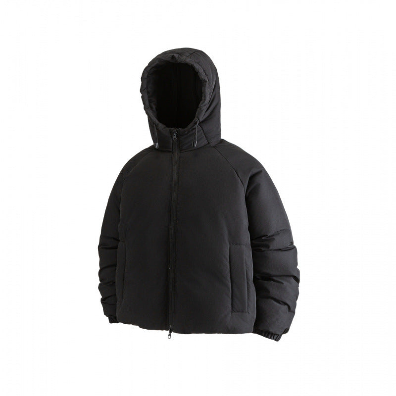 Damen Leichte Boxy-Steppkapuzenjacke mit Kordelzug, verdecktem Reißverschluss und elastischen Bündchen Echo Archiv
