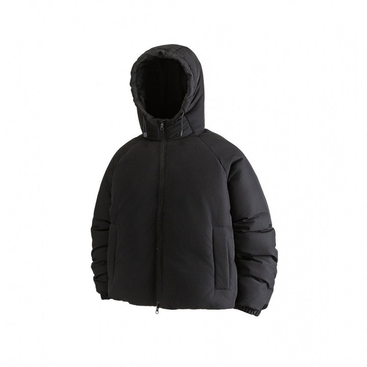 Damen Leichte Boxy-Steppkapuzenjacke mit Kordelzug, verdecktem Reißverschluss und elastischen Bündchen Echo Archiv